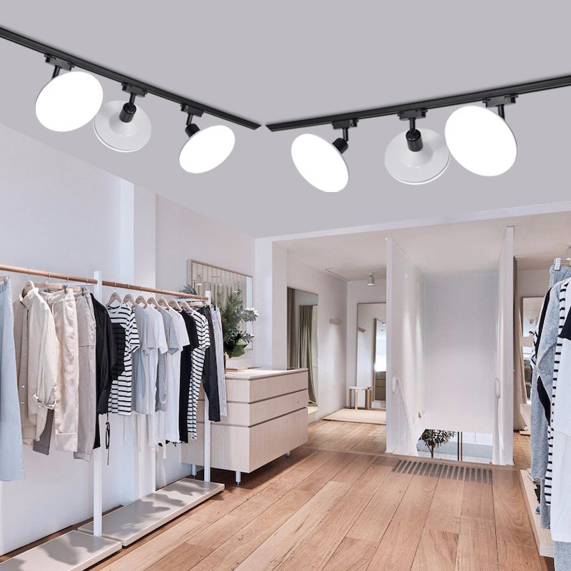 led导轨式补光灯服装服装店店铺直播间刺眼照明灯射灯