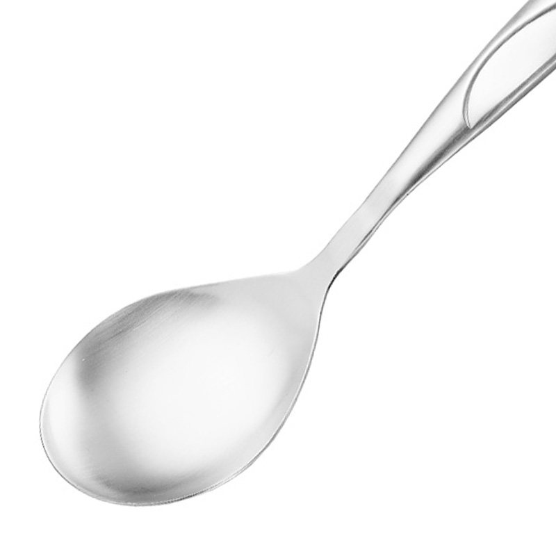 宇太304不锈钢饭勺加厚盛粥勺饭勺大勺子长柄大汤勺大号