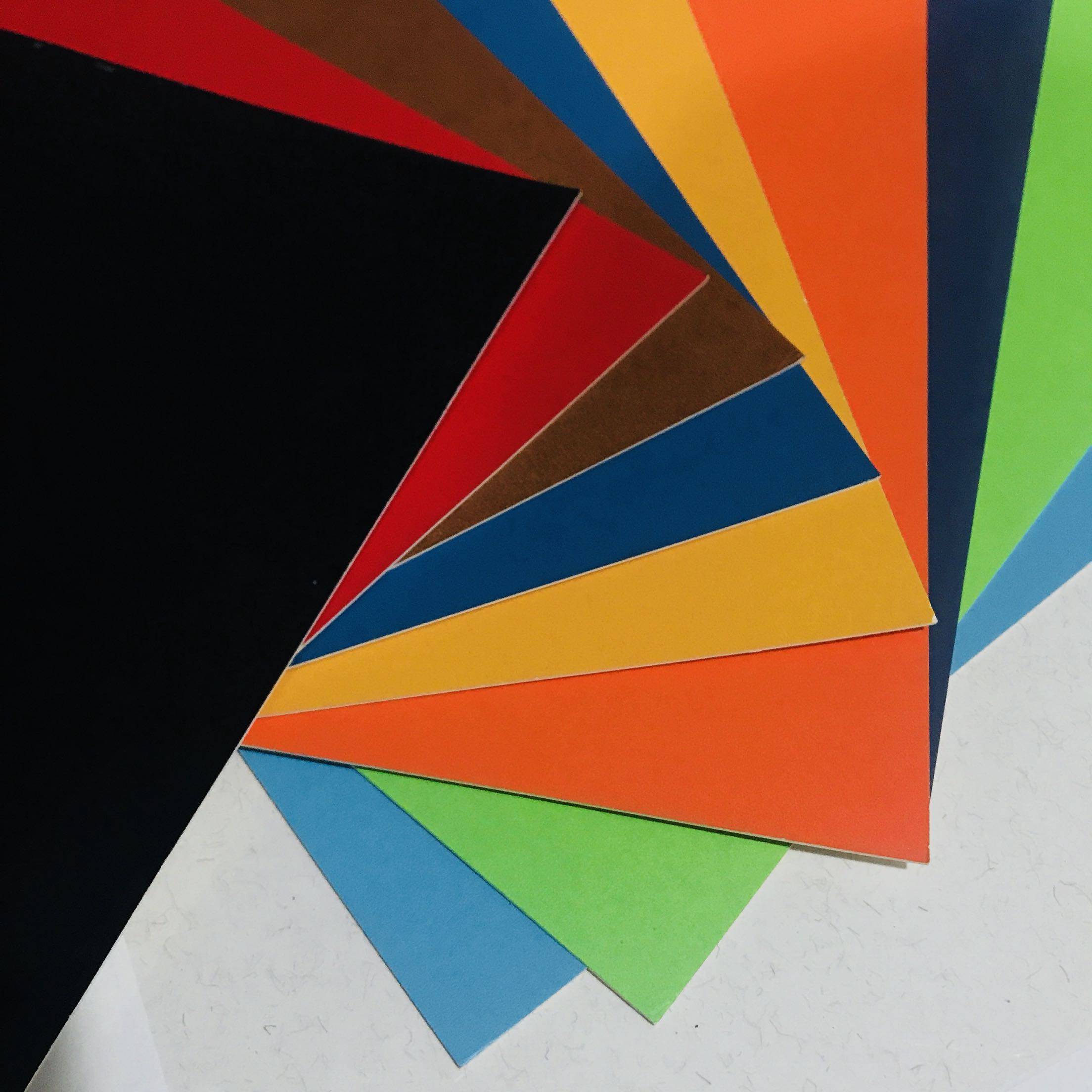 1000g彩色卡纸1mm厚撕刻四开4k长方形硬纸板diy折纸