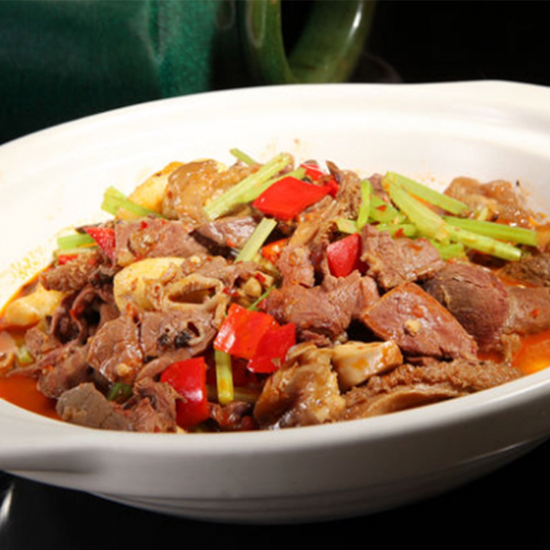 口味黄牛干锅牛杂250g冷冻酒店饭店私房半成品牛杂类