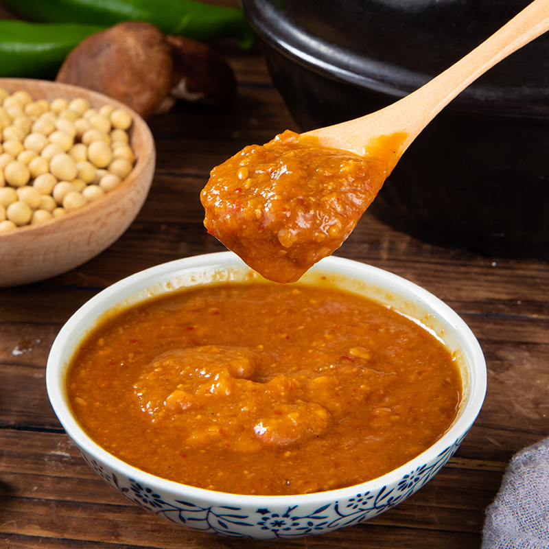 延边朝族臭酱专用汤专用特色大酱调料酱汤韩式酱类调料