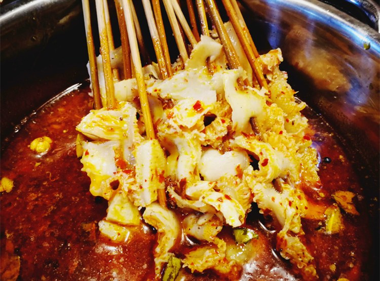 佳木斯涮肚东北烧烤食用百叶回民涮牛肚熟毛新鲜牛杂类