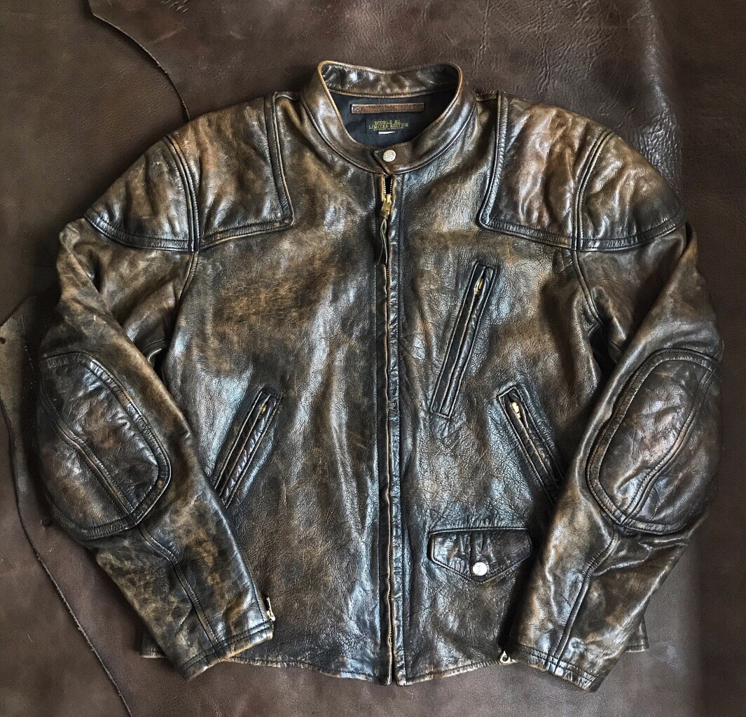 毒液一代皮夹克银扣复古皮衣男款爆款汤姆哈迪皮衣