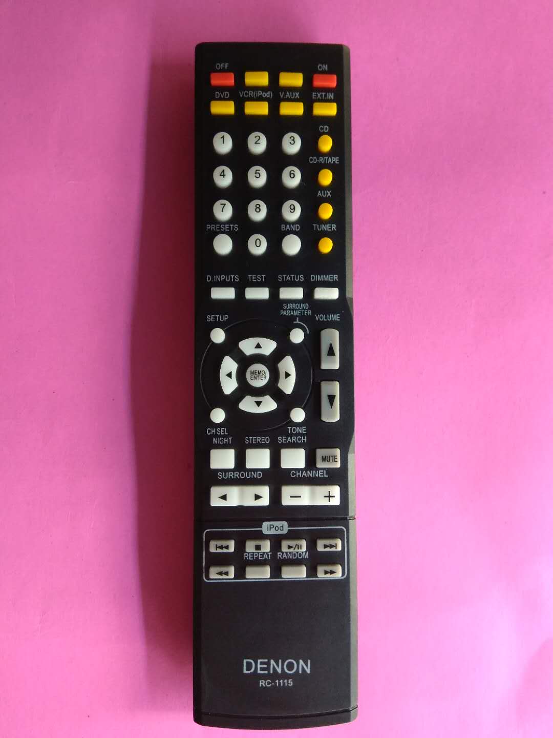 适用denon天龙功放遥控器通用avr-1803140316021506