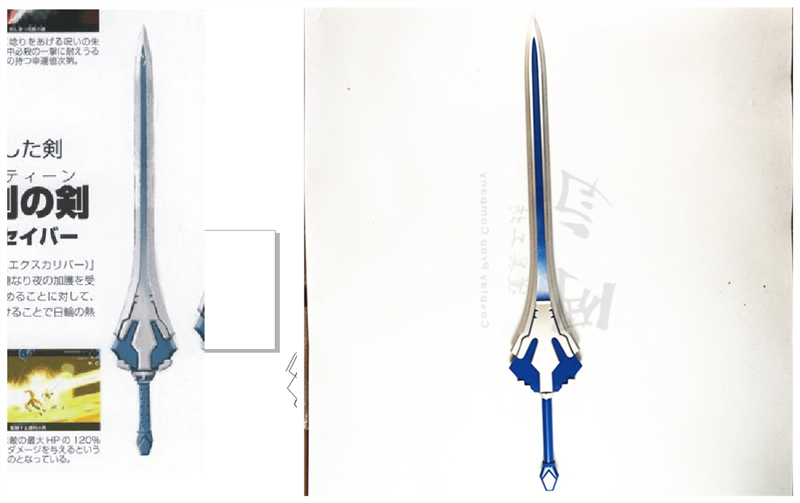 匠心fateextragrandorder高文cos轮转胜利之剑道具cosplay配件