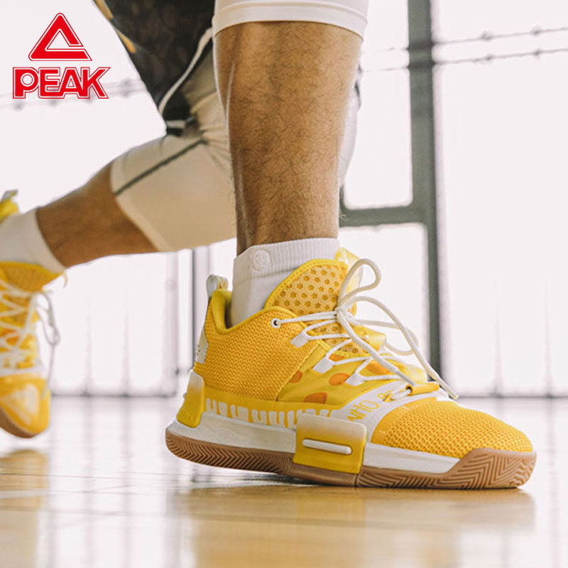 球鞋匹克路威态极闪现奶酪配色篮球特别潮流时尚篮球鞋