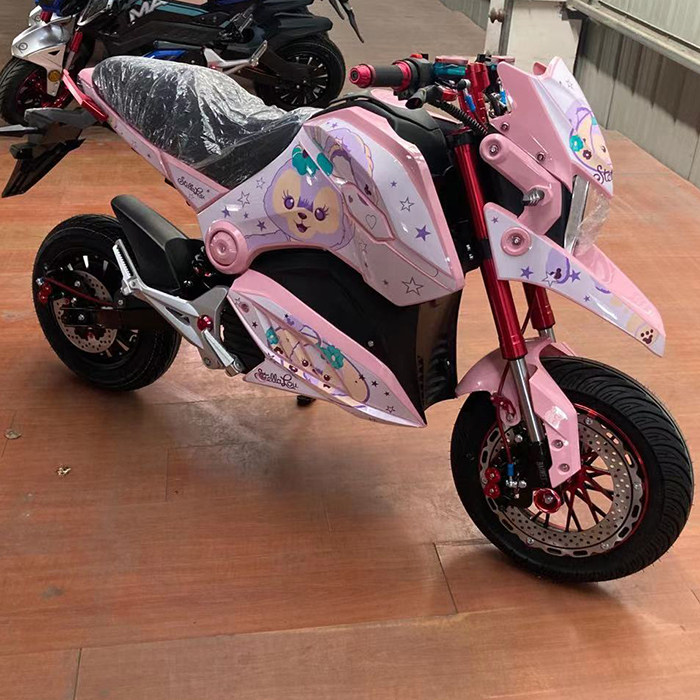 m3猴子电动车成人m5电动摩托车72v96v改装复古电动摩托车