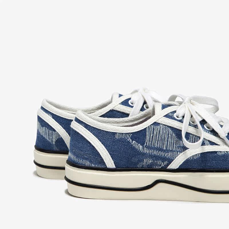 brutrose低帮帆布布鞋平底2022新款时尚尚流行板休闲板鞋