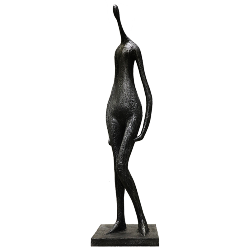 现代抽象人物落地雕塑摆件售楼大厅样板房大件摆件
