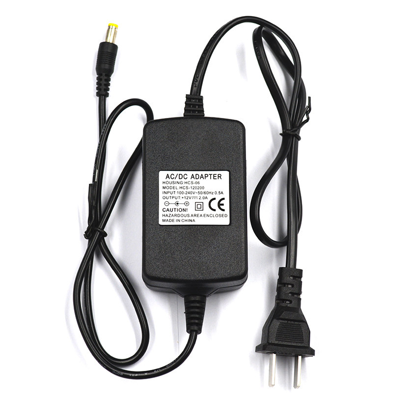 双线监控摄像头电源适配器12v2a专用变压器dc接头监控器材配件