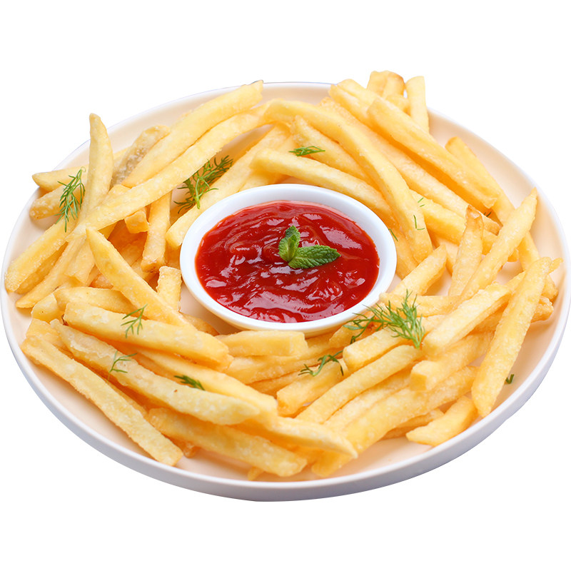 小牛凯西 法式薯条 直薯 冷冻薯条200g半成品袋装送番茄酱