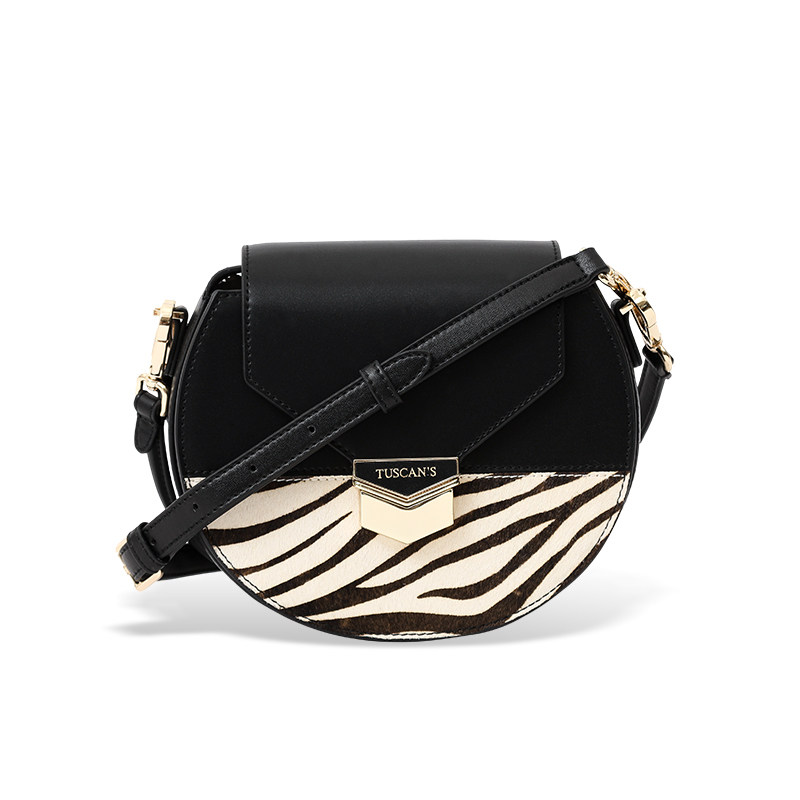 tuscans双鱼2020新款包包女复古半圆马鞍包真皮真皮女士包袋