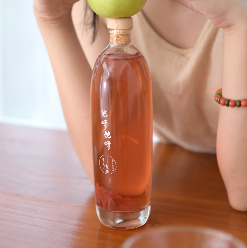 【他呀她呀 】玫瑰酒水果酒女士低度甜酒女性最爱高颜值少女自酿