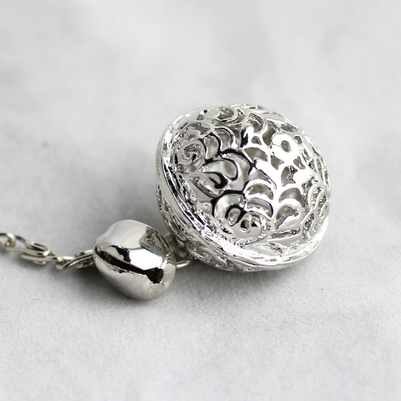 爱布迪镂空宫铃金银色女带手链花千骨铃铛挂链挂饰配饰首饰品挂坠