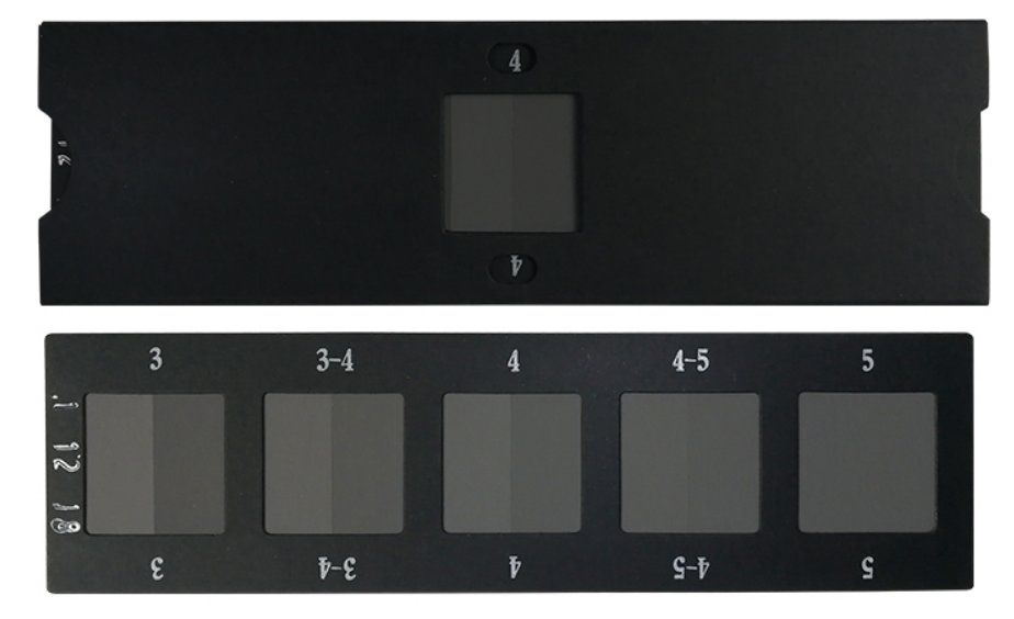 变色灰卡 评定色差标准对色卡 国标gb250 评定变色用灰色样色差卡