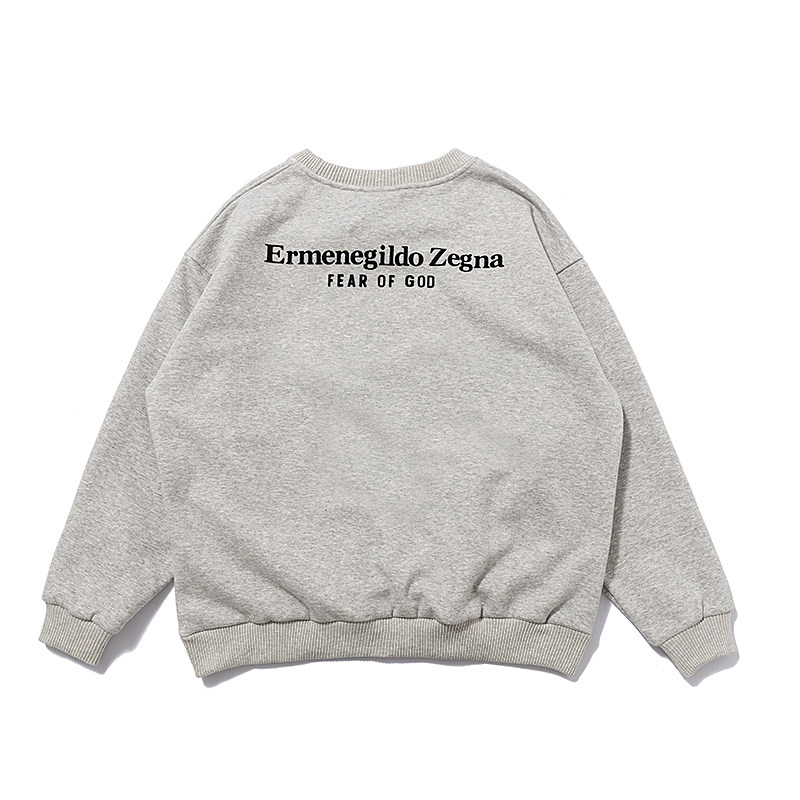 fog联名款卫fearofgod秋冬加绒男女情侣装卫衣