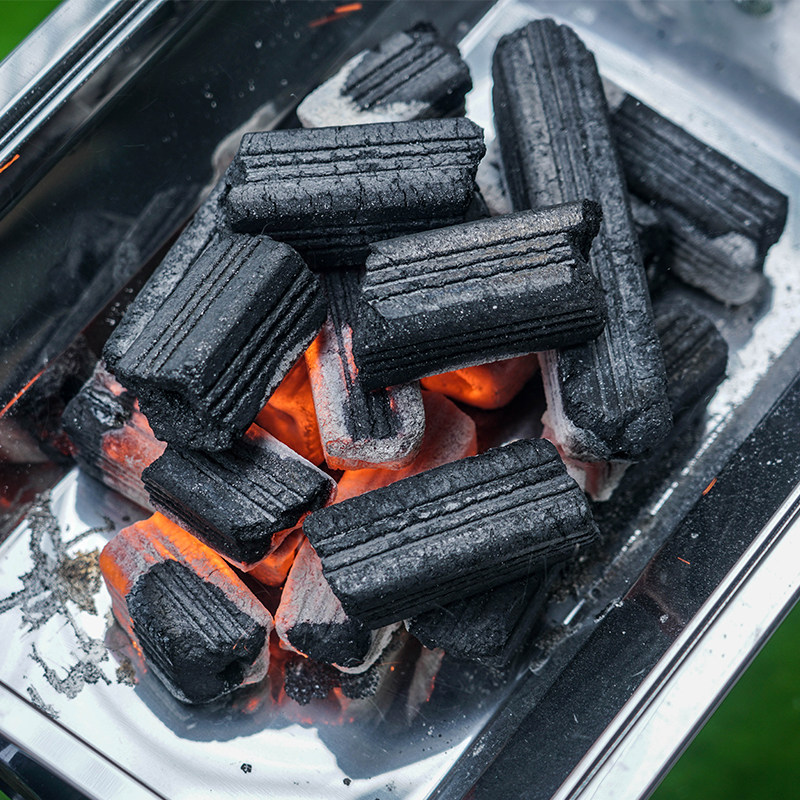 户外烧烤碳木炭无烟机制竹木炭专用易燃耐烧