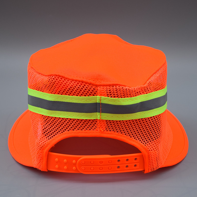 环卫环卫工工人夏季遮阳防晒物业保洁清洁工反光帽子