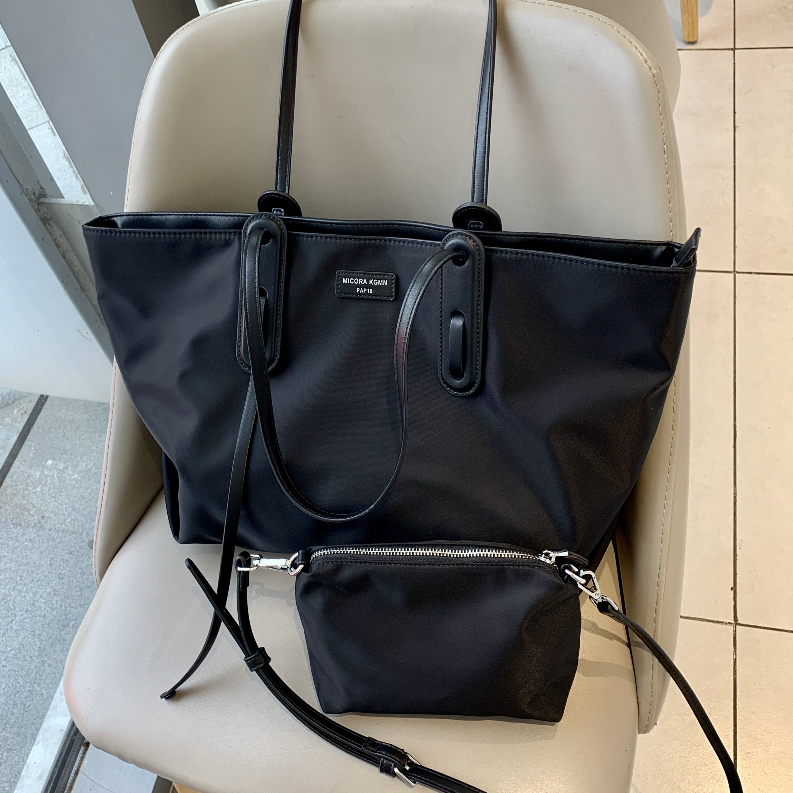 法国国小mk黑武士托特包女大容量2021新款ck女士包袋