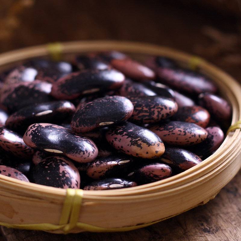 芸豆云南南大黑花牛眼豆大花豆1斤肾豆农家其它
