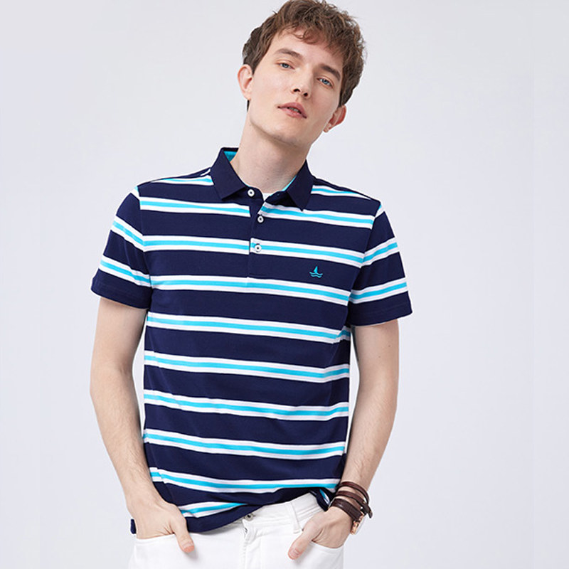 navigare意大利小帆船短袖polo衫男2022新款夏季翻领polo衫