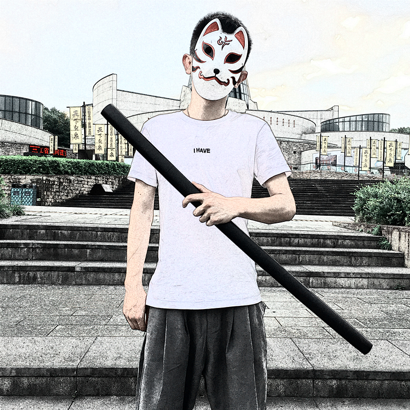 暗部/面具拍摄动漫万圣cosplay聚会火影演出抖音道具男孩儿童玩具 - 图1