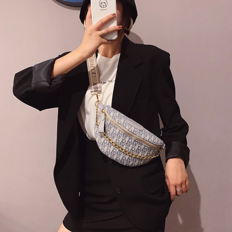 高级腰包女饺子斜挎单肩ins女士腰包感小网红女士包袋