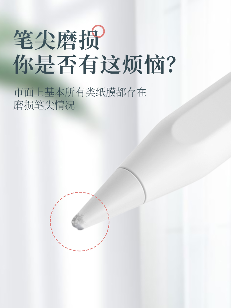 雷爵ipad类纸膜2021新款pro11寸平板2020贴膜air4/3绘画ipad8手写苹果2019磨砂12.9mini5/4护眼膜10.2笔尖9.7 - 图2