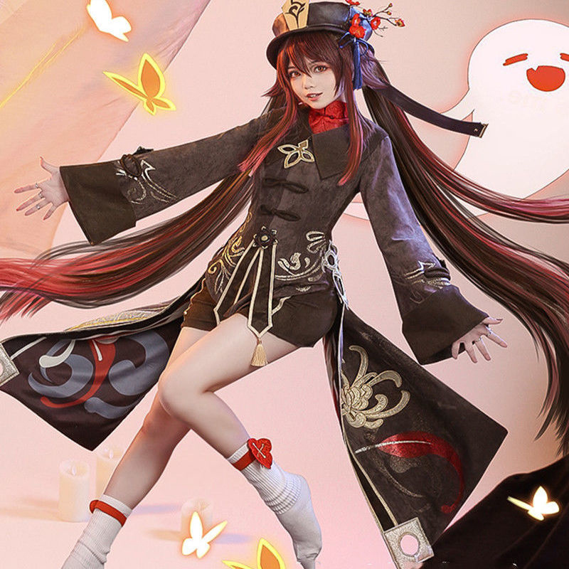 原神cos胡桃服往生堂胡堂主cospaly游戏服装全套cosplay女装