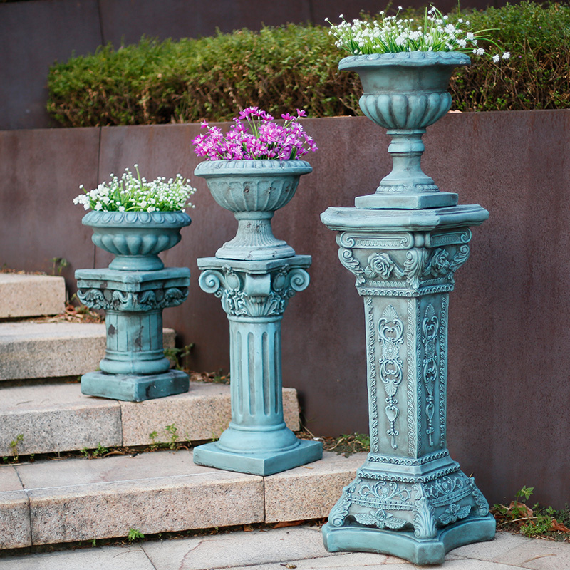 复古做旧欧式花盆特大号特价清仓包邮庭院创意花盆