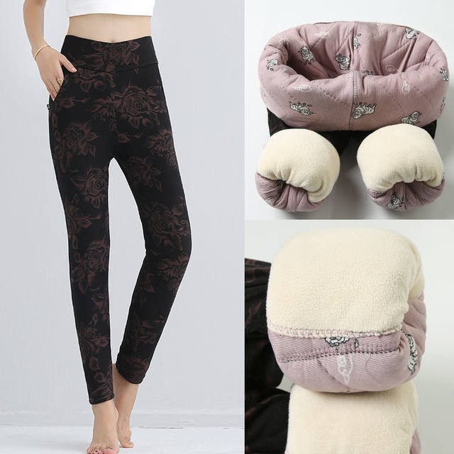 Camel wool pants women's high waist silk northeast plus velvet thick alpaca wool outer wear slim middle-aged and elderly warm pants cotton trousers Camel wool pants women's high waist silk northeast plus velvet thick alpaca wool outer wear slim middle-aged and elderly warm pants cotton trousers