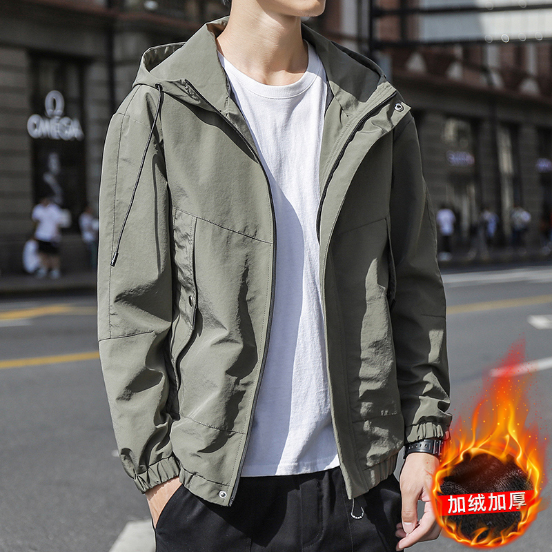 男士外套秋冬季2022年新款韩版潮流休闲男装秋装上衣服春秋款夹克