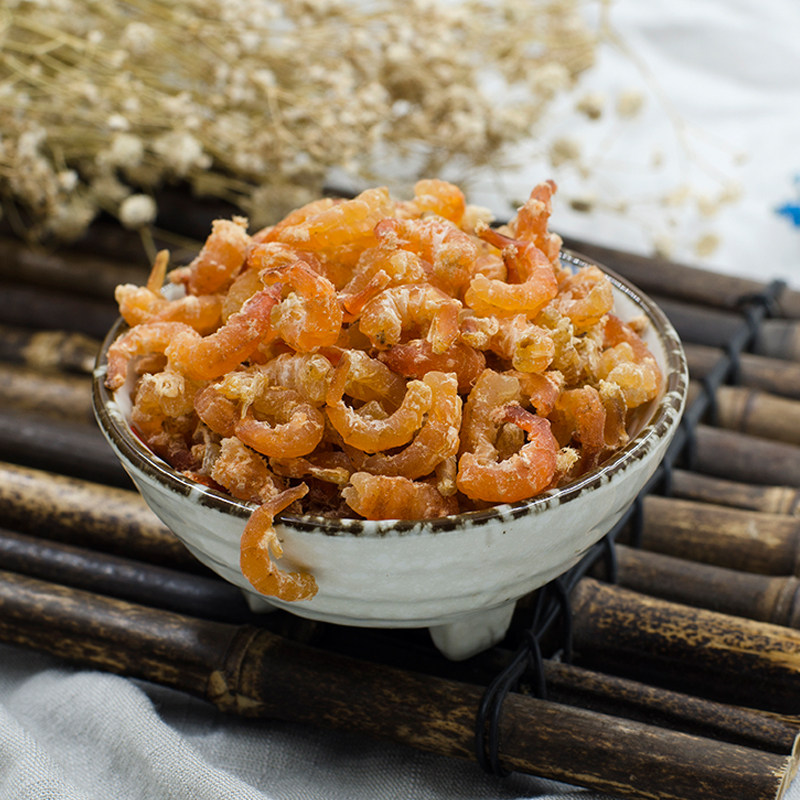 渔民自晒 淡干无盐金钩海米250g 虾仁零食口感佳 虾米干货开洋