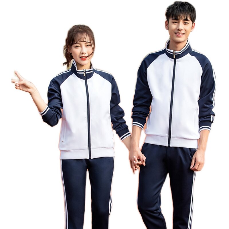 中学生春秋秋季校服高中学院长袖套装团购学生校服