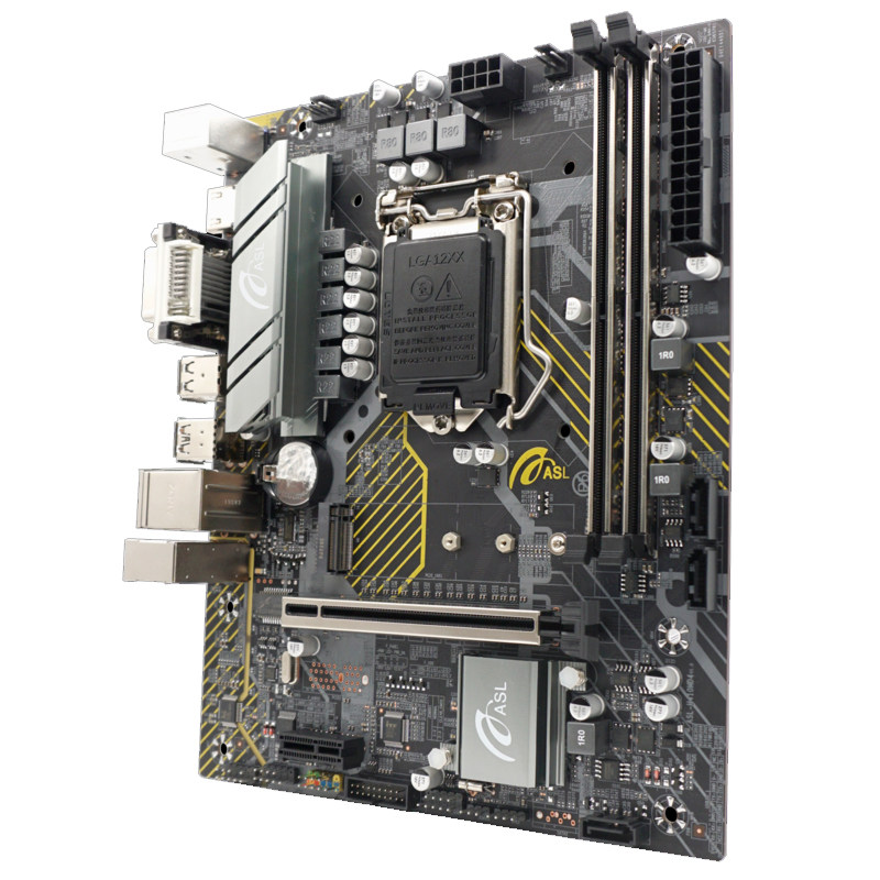 翔升aslh410md4台式电脑主板支持intel10cpui3主板