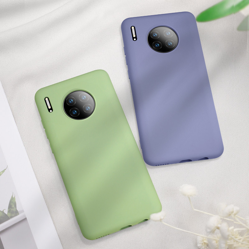 华为mate30手机壳30pro液态硅胶mate/20/20x/pro正品防摔原装外壳