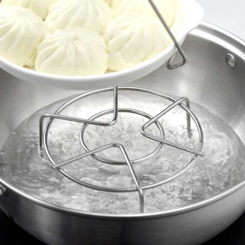 喜诗不锈钢蒸架高脚蒸格电饭锅蒸锅架电压力锅蒸饭架蒸格