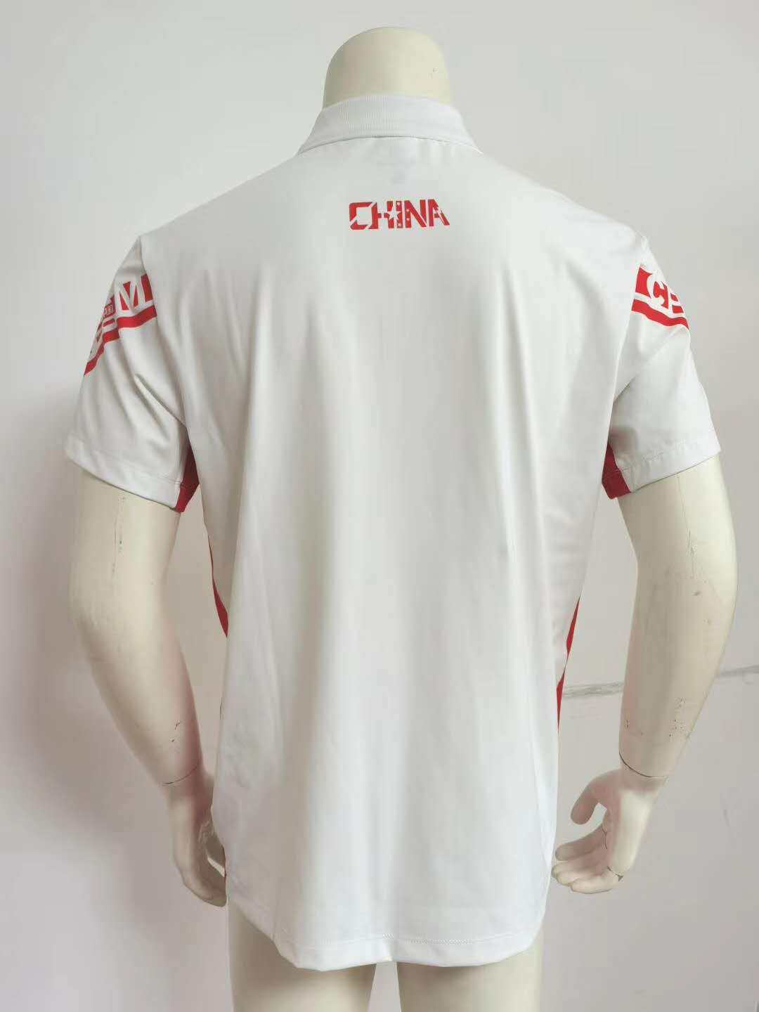 361赞助国家队新款 运动短袖 polo衫 2020年速干刺绣短袖 翻领衫 - 痕