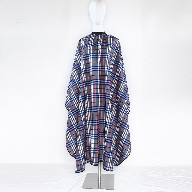 围布理发格子时尚潮流超大剪发印花个性美发专用理发围布