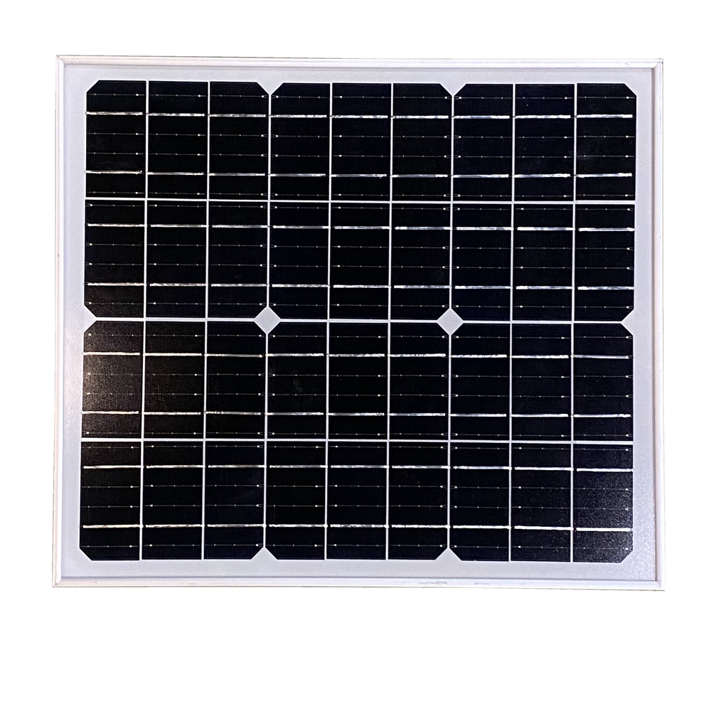 20w单晶硅电源家用晶硅组件太阳能电池光伏12v电瓶太阳能电池组件