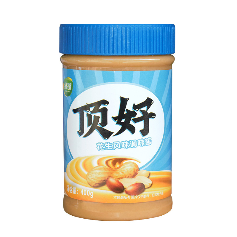 1瓶包邮绿湖牌顶好花生酱面包沙县小吃拌面火锅酱类调料