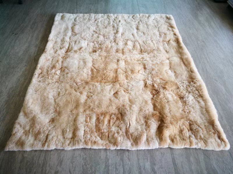 新西兰直邮苏瑞五星羊驼皮垫垫子地毯床垫超厚沙发垫