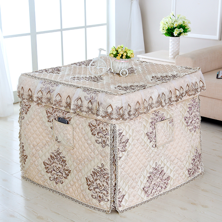 电炉罩烤火罩加厚电烤炉罩子电暖炉套烤火架桌布罩套烤火炉被