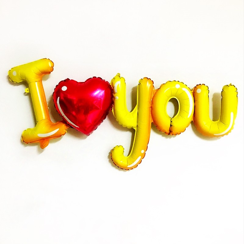 结婚婚礼新房求婚表白marry me布置拉旗气球iloveyou拉花挂饰装饰