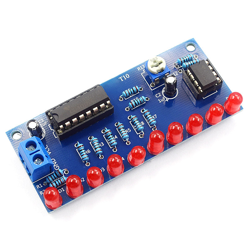 流水电子套件ne555 cd4017diy散件电子制制作diy套件