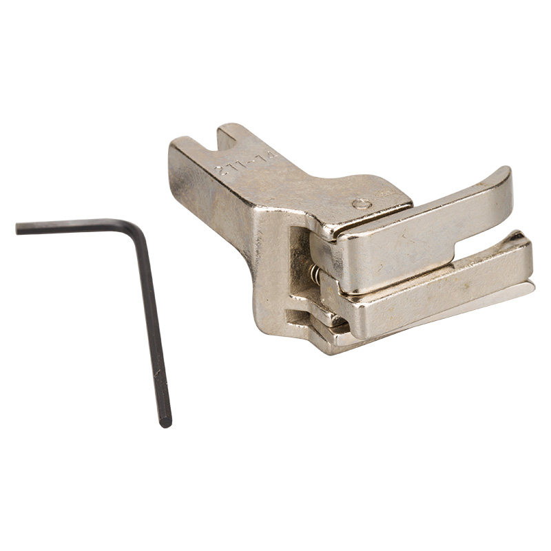 211-14/b级 dy 大宇平车止口高低 半钢压脚 明线 缝纫机配件新品