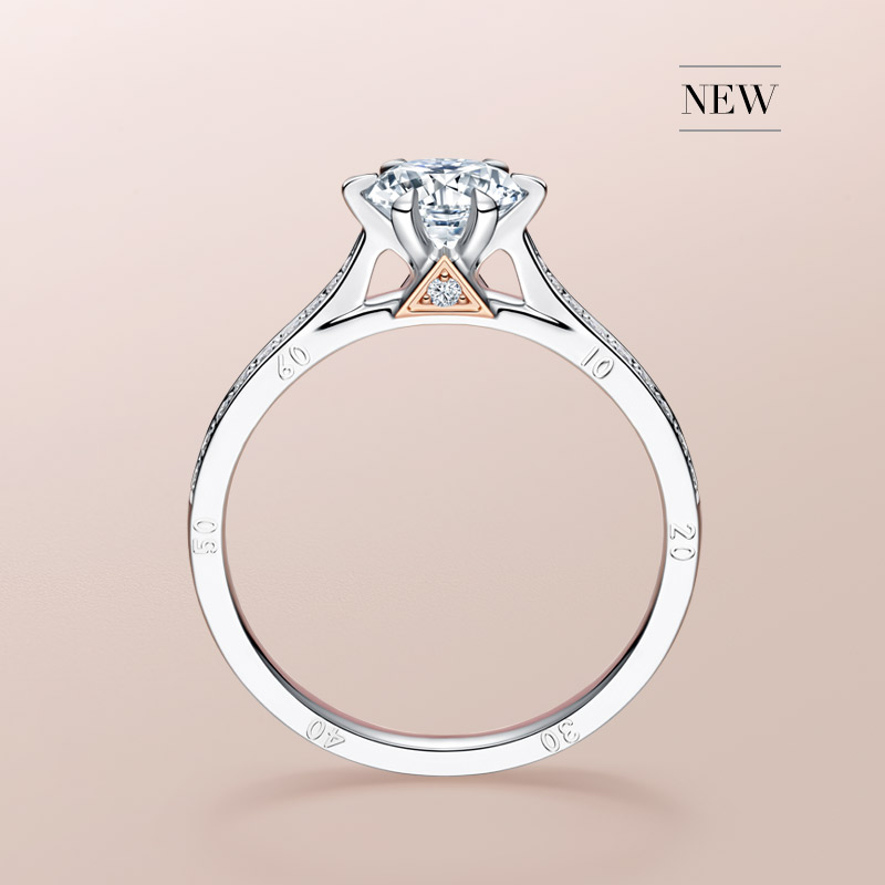 新款drtimeless系列时光经典求婚钻戒钻石戒指手饰