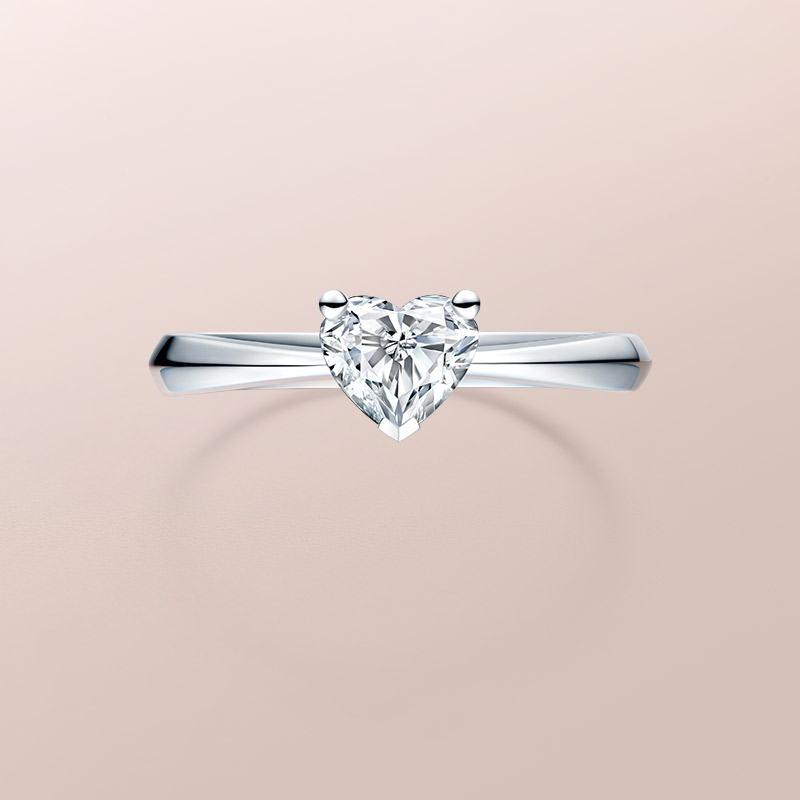 drmyheart系列心相求婚钻戒结婚心形钻石手饰