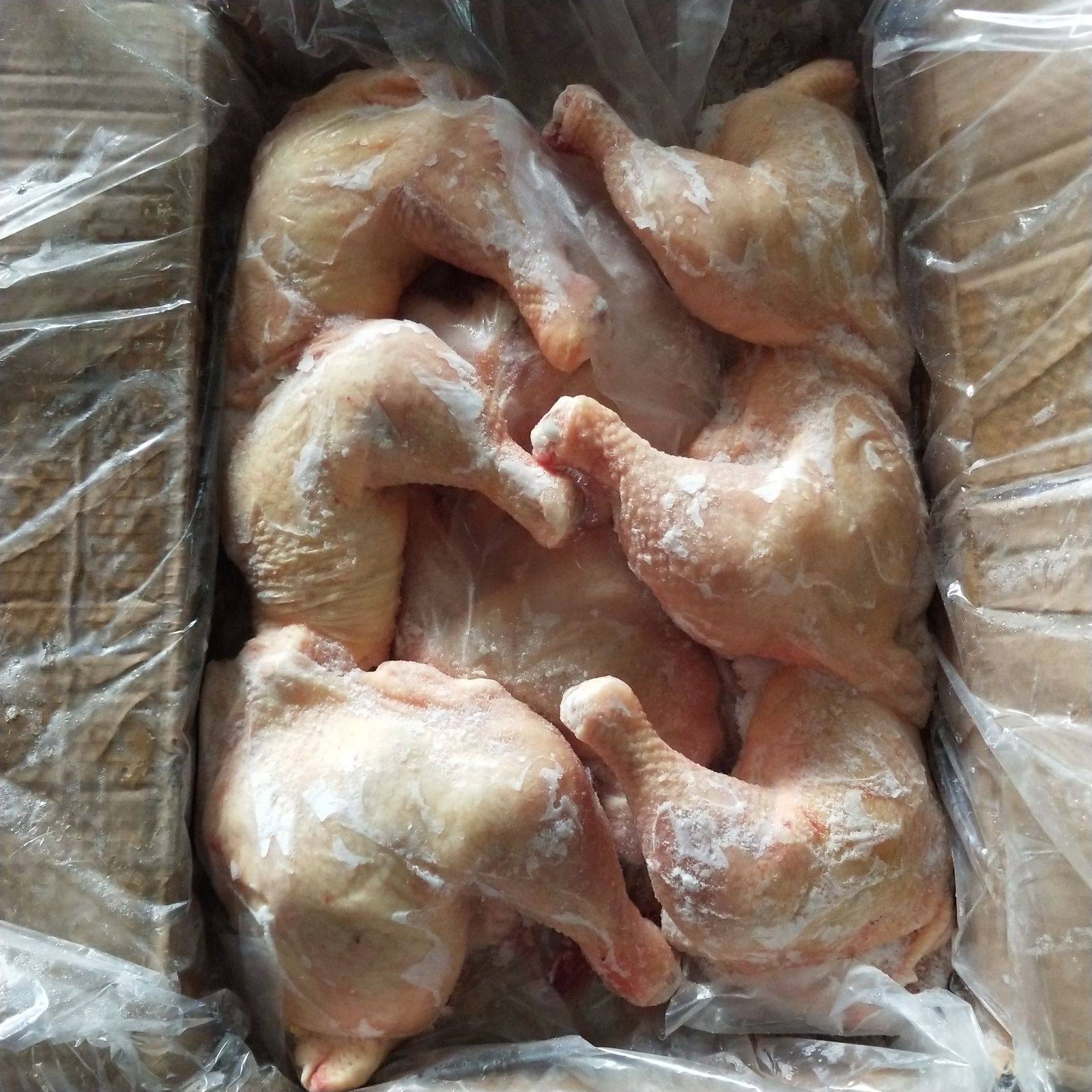 鸡边新鲜冷冻鸡腿鸡全背骨11.6斤广东顺丰包邮生鸡腿