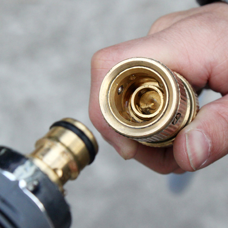 洗车4分止水水管水枪接头车用工具用品配件洗车水管接头